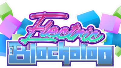 Logo till musikfestivalen Electric Blockaloo