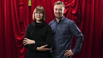 Sara Bergmark Elfgren och Emil Maxén