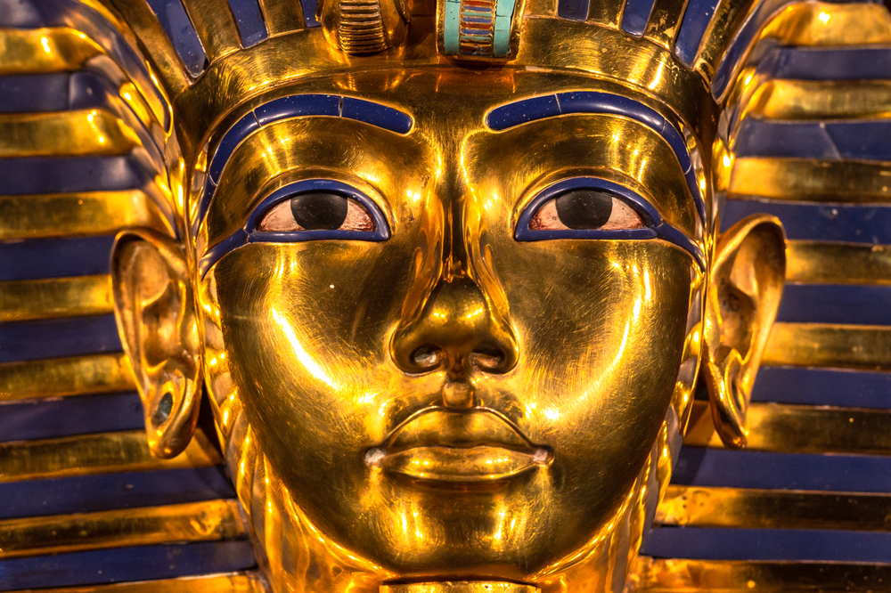 Tutankhamuns guldmask,