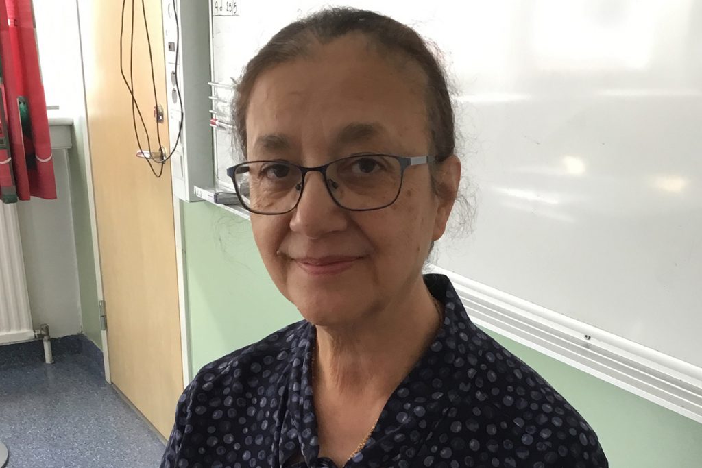 Berith Kalander är lärare i tyska på Pitholmsskolan.
